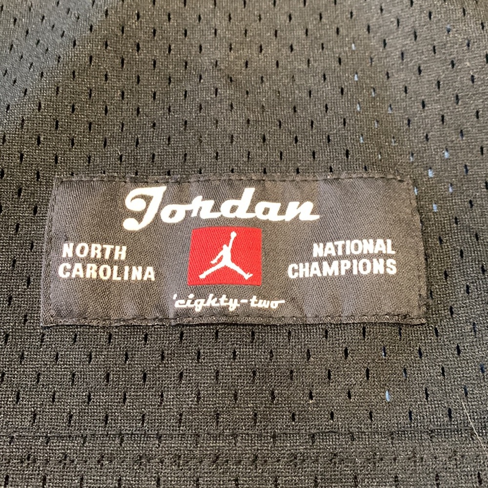 Vintage Jordan North Carolina National Championship Jersey 1982 used - Picture 5 of 9